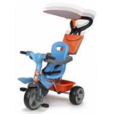 4883075 FEBER Triciclo Feber Baby Plus Music Azzurro Arancio