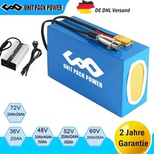 Batteria ebike 36V 48V 60V 72V