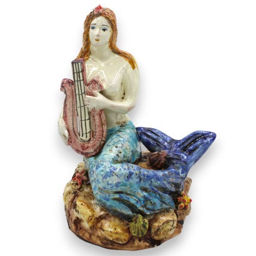 Sirena con cetra - cetra, su