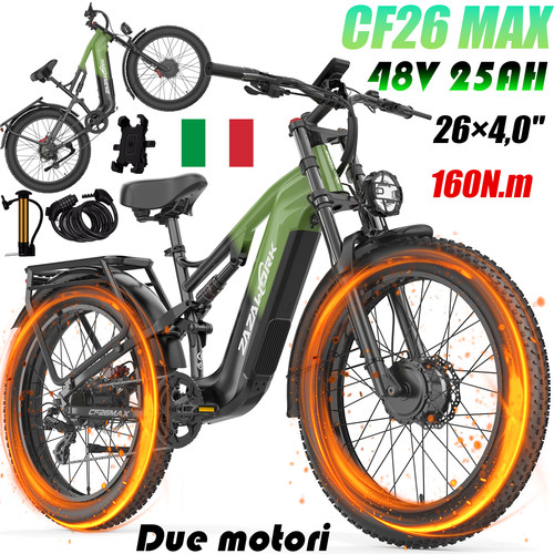 Bicicletta elettrica 26 - bicicletta,