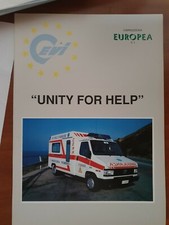 Fiat ducato 290  ambulance ambulanza brochure  prospekt carrozzeria CEVI Europea