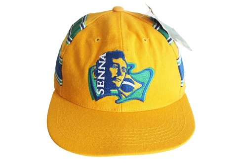 Cappello giallo vintage ayrton - giallo,