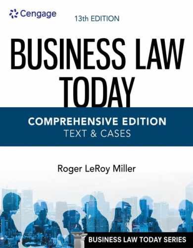 Business law today - business,