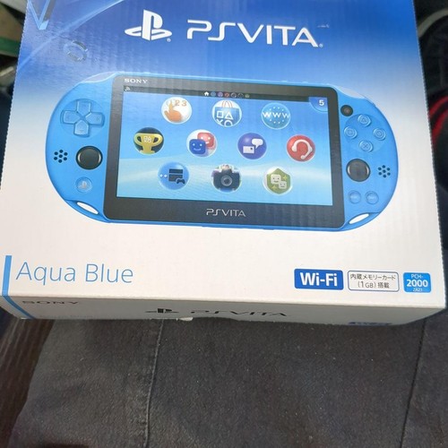 Console psvita 2000 aqua - psvita, 2000,
