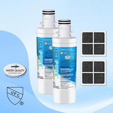 RWF4700AC Adatto per LG LT1000P MDJ64844601 ADQ74793501 LT1000PC e filtro aria CONFEZIONE DA 2