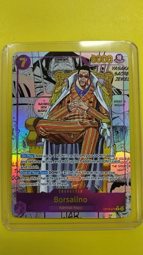 One piece tcg borsalino - piece,