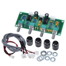 scheda preamplificatore stereo regolazione toni-volume singola alimentazione DC