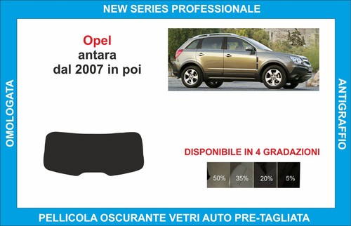 Pellicole oscuranti vetri opel - oscuranti,
