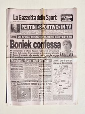 GAZZETTA DELLO SPORT 4 GENNAIO 1983 BONIEK - PERTINI - TORINO - PISA - FANNA