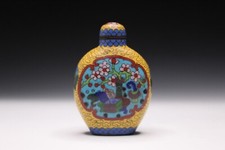 Chinese Cloisonne Snuff Bottle