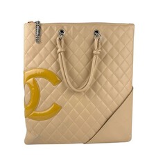 Borsa CHANEL linea Cambon beige usata