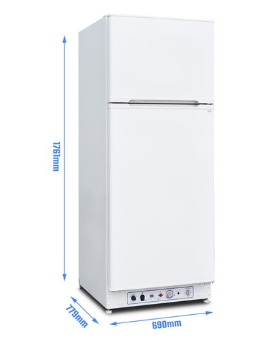 Smad 390l frigorifero - 390l, gas