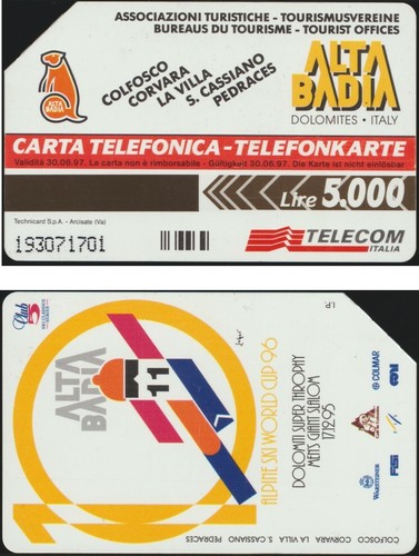 Scheda telefonica 5000 lire - telefonica,