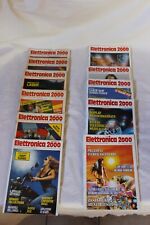 Lotto di riviste da collezione "Elettronica 2000-mister kit" dal 1978 al 1995