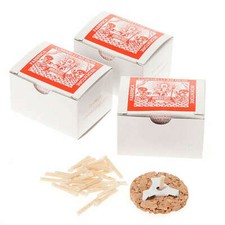 Luminello ad olio confezione da 25 luminelli con base sughero cero votivo lumino