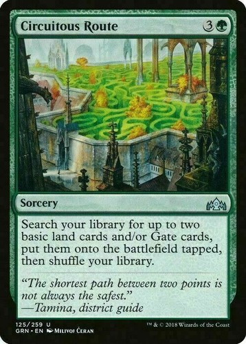 Circuitous route guilds - ~, of