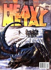 Heavy Metal (2a serie) #304A VF/NM; supporti in metallo pesante | con borsa + scheda