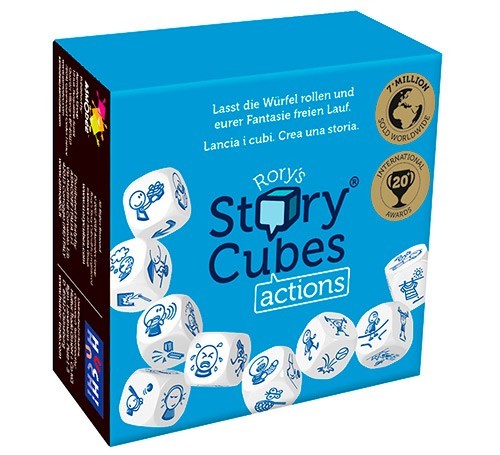 Story cubes azioni actions - azioni, blu