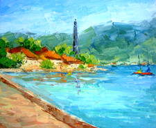 Paesaggio marino originale