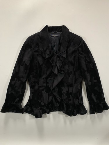 Luisa spagnoli velvet ruffled - velvet,