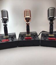 DELTA 5 Pin Cobra 142 Dynamic M2 NERO CROMATO AMPLIFICATO BASE DI POTENZA CB HAM MIC