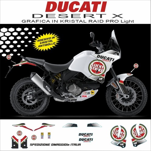Adesivo grafica ducati - adesivo, desert
