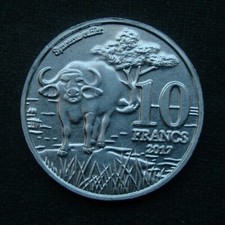 IB) Katanga 10 Francs 2017