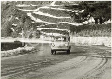 1956 RALLYE DEL SESTRIERE - FIAT 600 sul tratto Pontedecimo-Passo dei Giovi