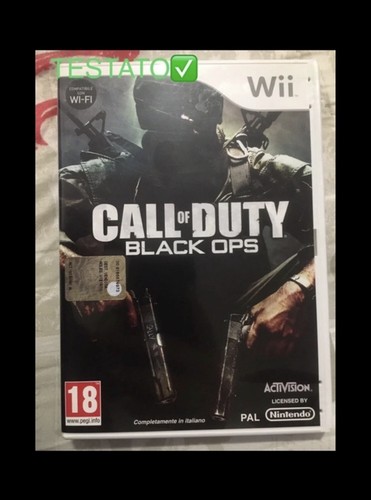 Call duty black - ops, wii