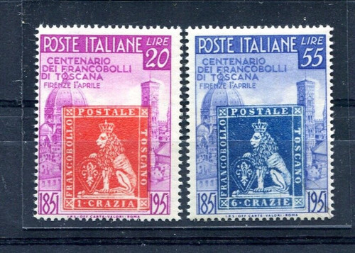 1951 serie valori - 1951,
