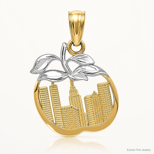 Ciondolo 14k giallo - ciondolo, rh