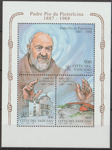 Vatican bloc feuillet - ==, bloc-feuillet
