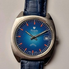 Nivada Rising Sun, Vintage Diver Watch.
