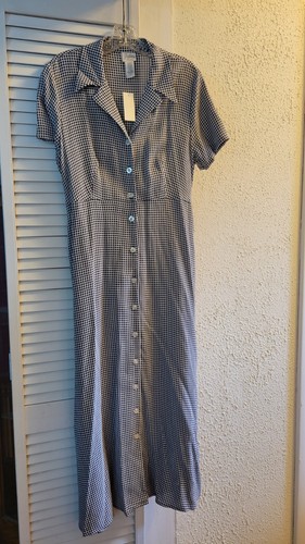 Vintage gingham button down - vintage,