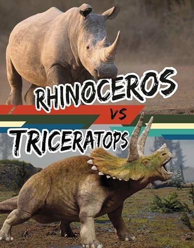 Rhinoceros triceratops - rhinoceros, vs
