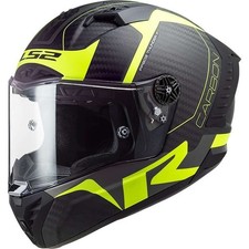 CASCO INTEGRALE LS2 FF805 THUNDER CARBON  RACING1 MOTO TAGLIA M