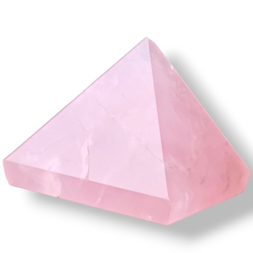 Piramide cristallo quarzo rosa - piramide,