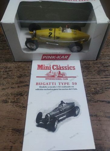 Slot pink kar - mc001, bugatti