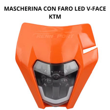 Mascherina faro led completa - faro,