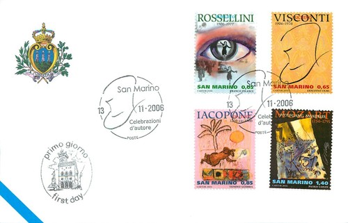 San marino fdc celebrazioni - san,