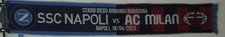 SCIARPA SCARF BUFANDA SCHAL CALCIO ULTRAS NAPOLI VS MILAN (123)