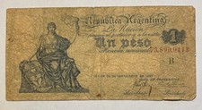 Banconota peso argentina del - 1,
