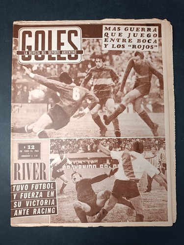 Rivista goles 1965 calcio - goles,