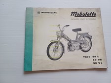 Motobecane MOBYLETTE 50 L - VS - VL 1972 catalogo ricambi italiano originale