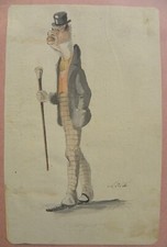 Adolfo Matarelli (MATA) (Firenze 1832-San Gregorio Bergamasco 1887) CARICATURA 2
