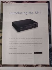 Bryston SP 1 Introduzione