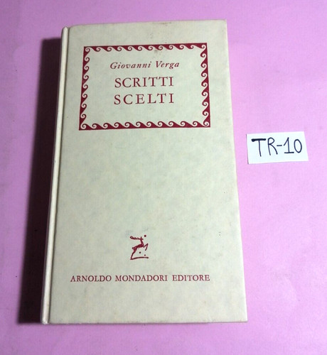 Libro giovanni verga scritti - libro, verga-scritti