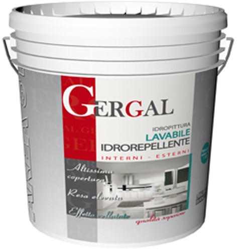 Gergal idropittura lavabile - gergal,