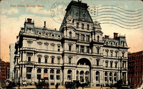 1914 boston old post office - 1914,