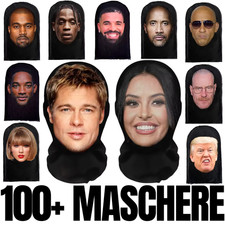 Maschera carnevale 3d - maschera, di
